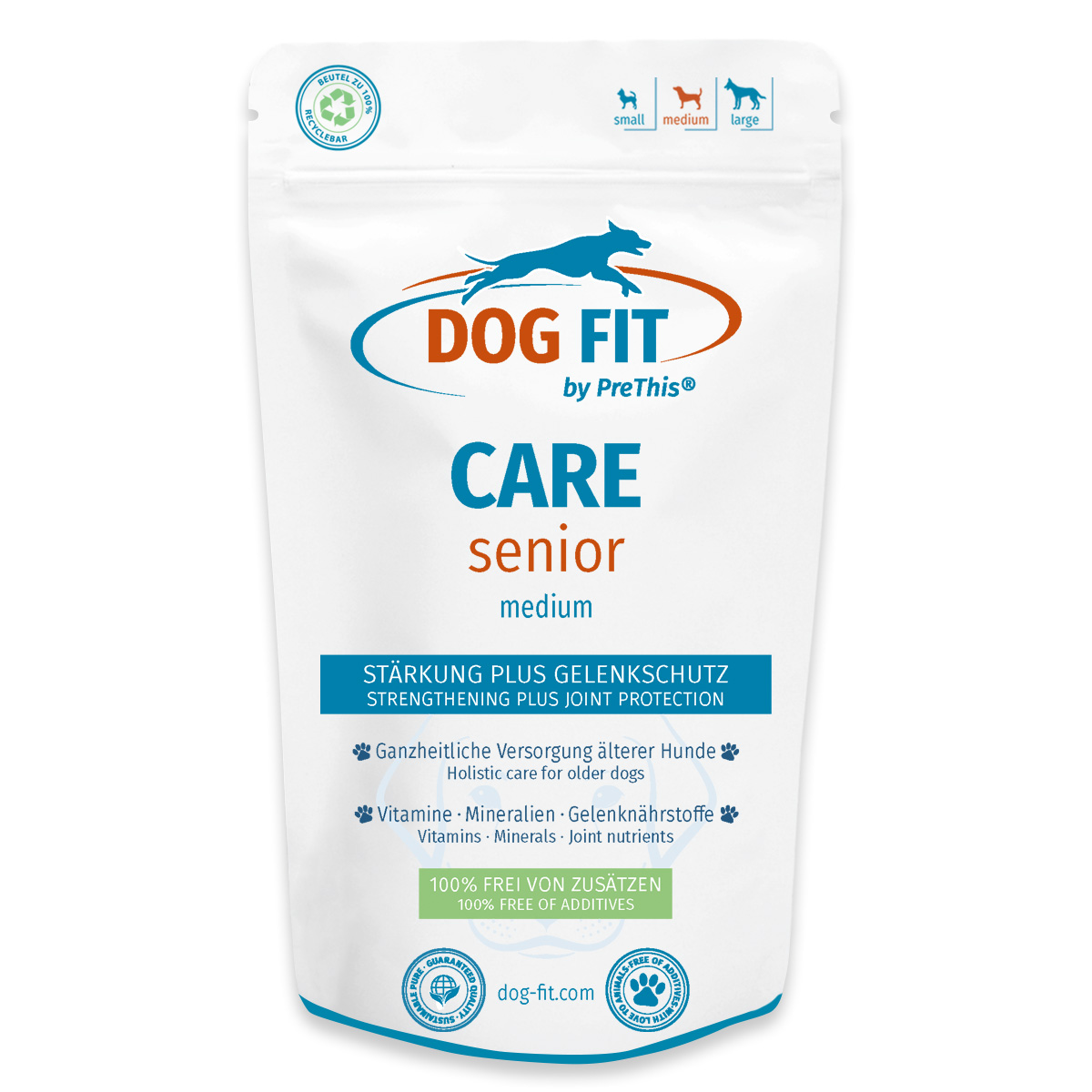 dog fit by prethis care senior medium