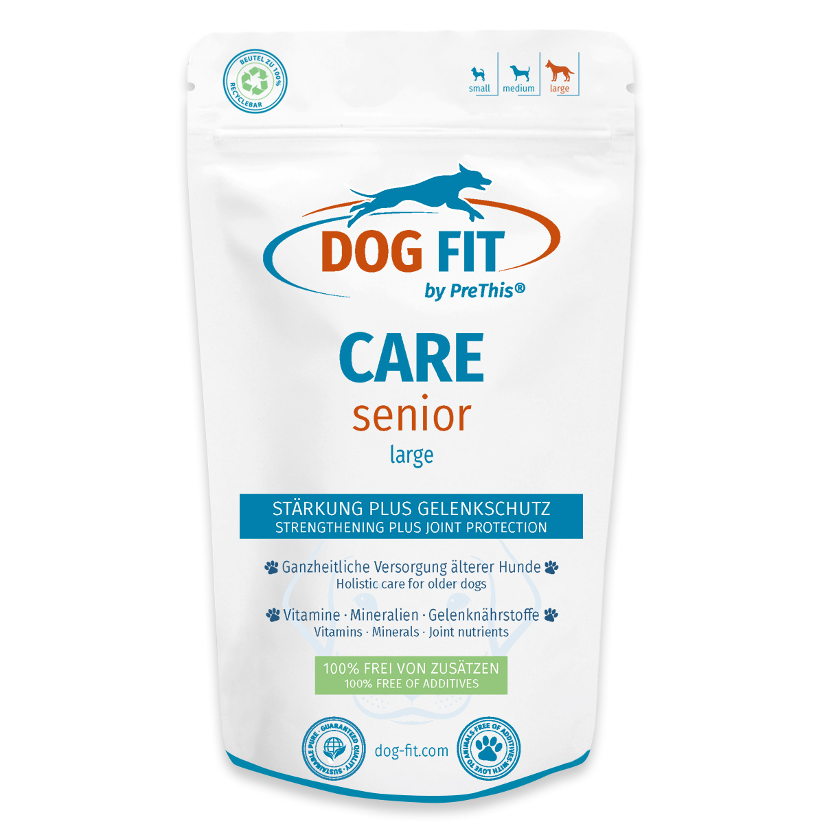 dog fit by prethis care senior large